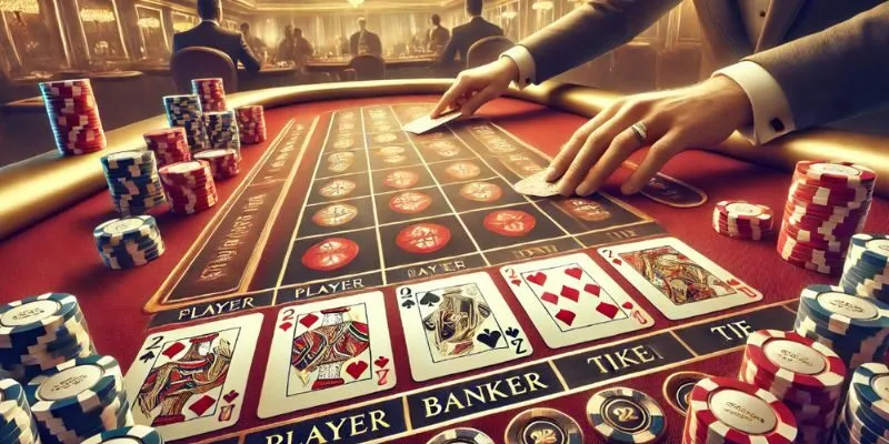 Cách Chơi Baccarat Đơn Giản Dễ Dàng Đánh Bại Cao Thủ 1 Luật chơi không khác với khi chơi offline